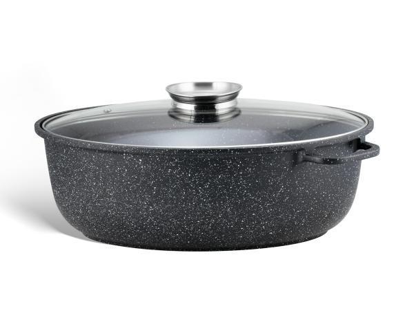 Veiling - Braadpan van Gesmeed Aluminium - 8.0 liter, Huis en Inrichting, Keuken | Potten en Pannen, Nieuw