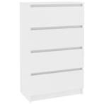 Wit Dressoir | Tweede Kansje 40% VOORDEEL!, Huis en Inrichting, Gebruikt, Verzenden, 50 tot 100 cm, Minimalistisch