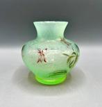 Daum Nancy - Vase - Violettes - Cristal - Première époque