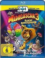 Madagascar 3 - Flucht durch Europa (+ Blu-ray + DVD)...  DVD, Zo goed als nieuw, Verzenden
