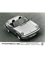 1989 PORSCHE 911 SPEEDSTER STRAßEN-VERSION PERSFOTO, Livres, Ophalen of Verzenden