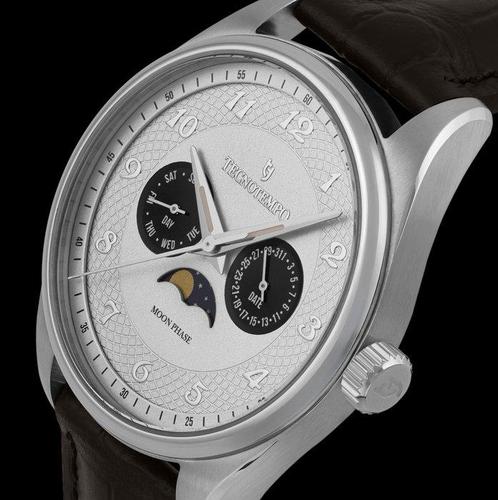 Tecnotempo - Full Moon - - Calendar & Moon Phase - 41mm -, Handtassen en Accessoires, Horloges | Heren