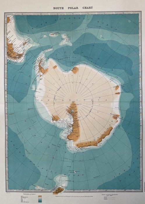 Antartica- South Pole - Région arctique austral; Keith, Boeken, Atlassen en Landkaarten