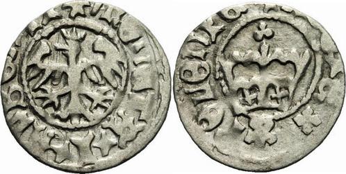 1/2 Krongroschen 1492-1501 Polen Johann Albert 1/2 Grosch..., Postzegels en Munten, Munten | Europa | Niet-Euromunten, België