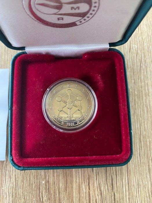 België. 2 Euro 2006 Atomium Proof (Zonder minimumprijs), Timbres & Monnaies, Monnaies | Europe | Monnaies euro