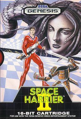 Space Harrier II - Sega Genesis - NTSC (Losse Cassette), Games en Spelcomputers, Games | Sega, Zo goed als nieuw, Ophalen of Verzenden