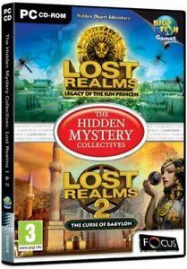The Hidden Mystery Collectives: Lost Realms 1 and 2 (PC CD), Games en Spelcomputers, Games | Pc, Gebruikt, Verzenden