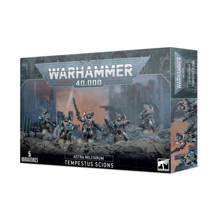 Warhammer 40,000 Astra Militarum Tempestus Scions (Warhammer, Hobby & Loisirs créatifs, Wargaming, Enlèvement ou Envoi
