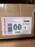 Plasson PVC Terugslagklep 110mm EPDM Afdichting Veerbelast, Ophalen of Verzenden, Nieuw