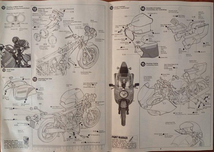 Tamiya 1:12 - Model motorfiets - Ducati 900 Mike Hailwood, Hobby & Loisirs créatifs, Voitures miniatures | 1:5 à 1:12