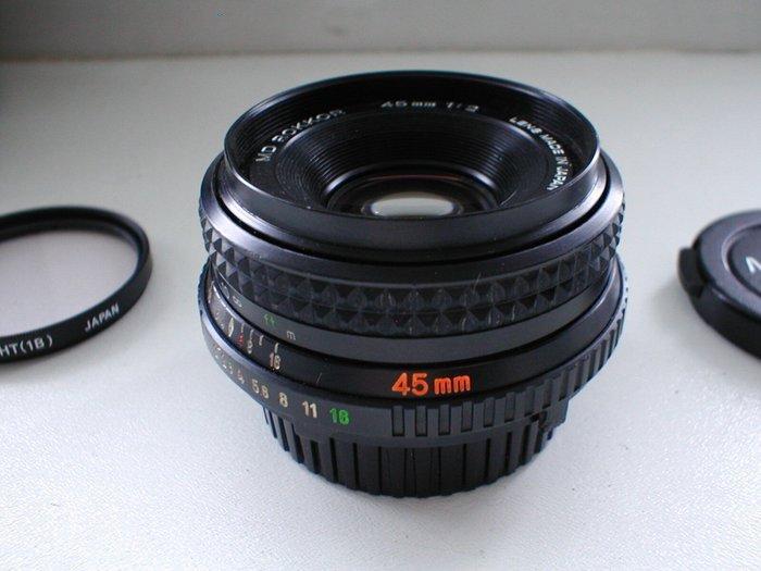 Minolta MD Rokkor 2/45mm | Objectif principal, TV, Hi-fi & Vidéo, Appareils photo analogiques