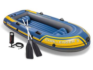 Intex Challenger 3 Boot Set - 295 x 137 x 43 cm - Inclusief, Verzenden