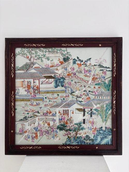 Écussons Famiglia Rosa - Chine - Milieu du XIXe siècle, Antiek en Kunst, Antiek | Overige Antiek