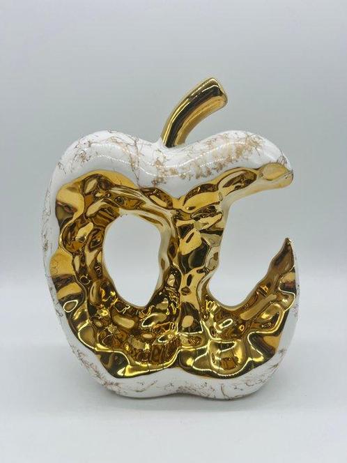 ORIMA Pop Art - BITTEN APPLE Gold marble, Antiquités & Art, Art | Peinture | Moderne