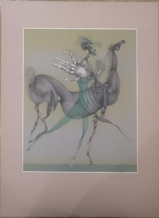 Frédéric Bouché (1948-2000) - Cheval et cavalier, Antiek en Kunst, Antiek | Overige Antiek
