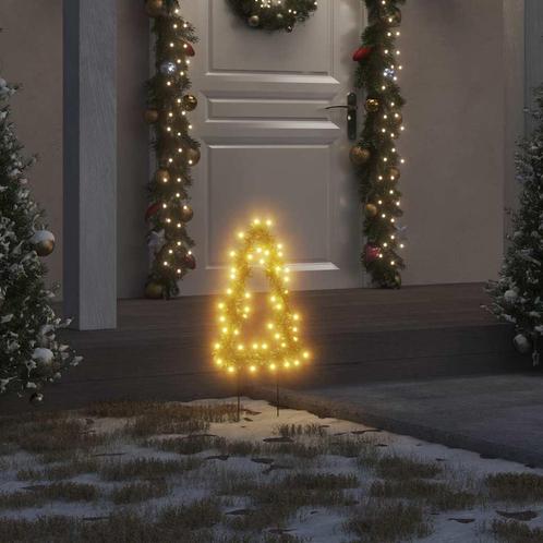 vidaXL Kerstverlichting kerstboom 3 st met grondpinnen 50, Diversen, Kerst, Nieuw, Verzenden