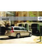 2010 VOLVO V70 BROCHURE NEDERLANDS, Nieuw