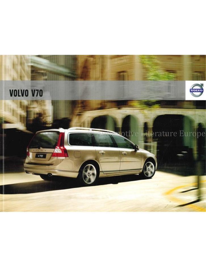2010 VOLVO V70 BROCHURE NEDERLANDS, Livres, Autos | Brochures & Magazines
