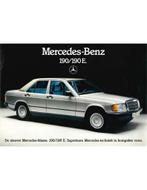 1982 MERCEDES BENZ 190 / 190E BROCHURE NEDERLANDS, Livres, Autos | Brochures & Magazines, Ophalen of Verzenden