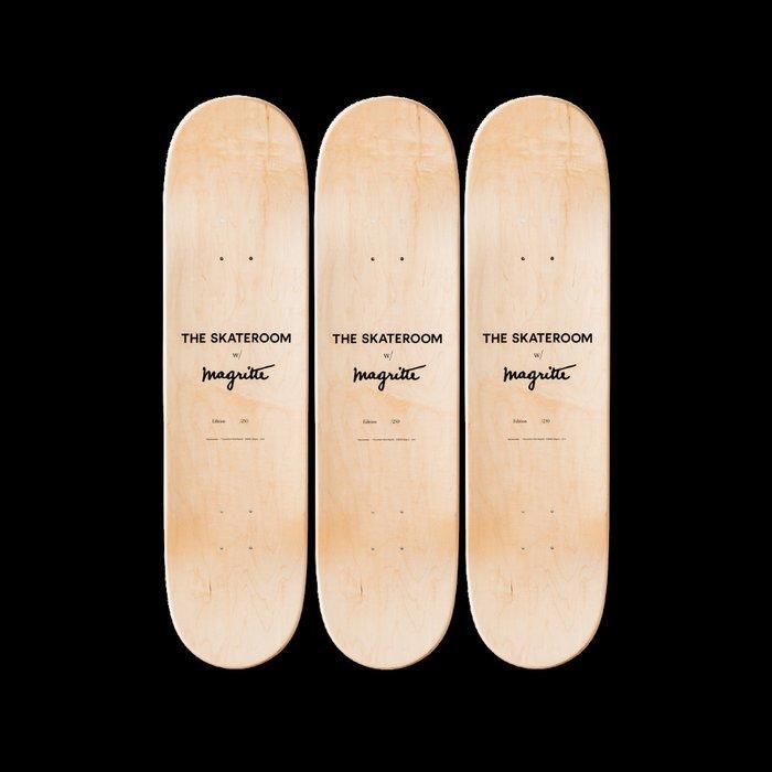 René Magritte (after) x the Skateroom - Le Retour, Antiek en Kunst, Kunst | Schilderijen | Modern