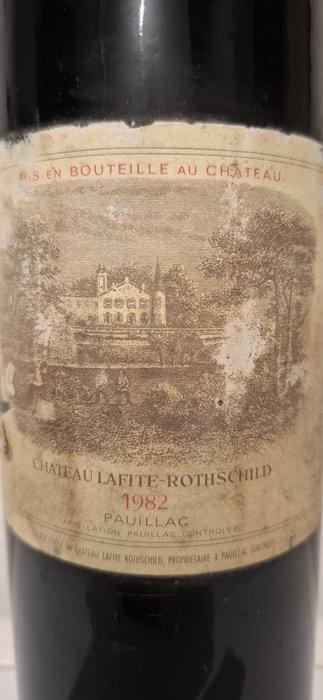 1982 Chateau Lafite Rothschild - Pauillac 1er Grand Cru - 1, Verzamelen, Wijnen
