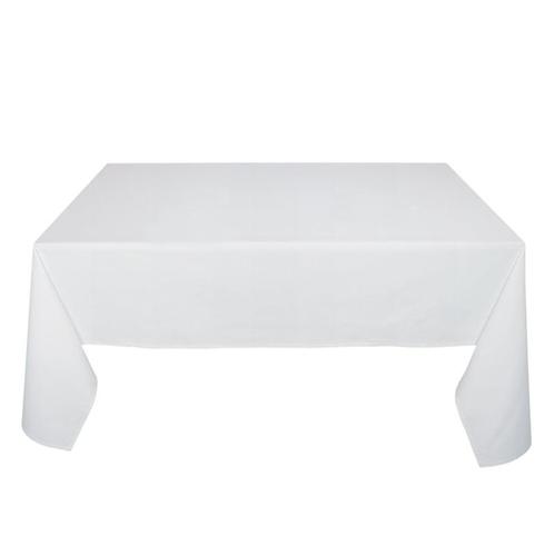 Nappe de Table Blanc 140x140cm Coton - Treb BA, Maison & Meubles, Cuisine | Linge de cuisine, Envoi