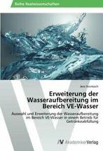 Erweiterung der Wasseraufbereitung im Bereich VE-Wasser., Steinbach Jens, Verzenden