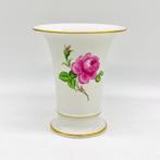 Meissen - Vase -  Rose rouge, 1er choix  - Porcelaine, Antiek en Kunst