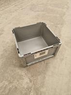 Kunststof stapelbak 400x400x220mm vierkant gesloten, Ophalen of Verzenden, Nieuw