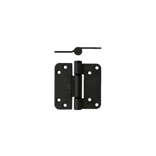 Glijlagerscharnier 89 x 89 x 3 mm din links zwart, Bricolage & Construction, Serrurerie de bâtiment & Dispositif de fermeture