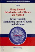 Georg Simmel: Introduction to his Theory and Method /, Nieuw, Nederlands, Verzenden