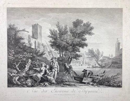 Joseph Vernet (1714-1789), after, inc. Jean Jacques Le Veau, Antiek en Kunst, Antiek | Overige Antiek