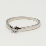Ring - 14 karaat Witgoud - 0.03ct. tw. Diamant (Natuurlijk), Nieuw