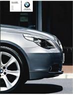 2003 BMW 5 SERIE SEDAN BROCHURE ENGELS, Boeken, Auto's | Folders en Tijdschriften, Nieuw