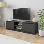 vidaXL Tv-meubel 120x30x35,5 cm bewerkt hout grijs, Nieuw, Verzenden