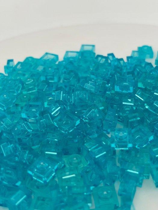 Lego Stenen - Lego Stenen - Lego Plate 1 x 1 trans blauw 300, Kinderen en Baby's, Speelgoed | Duplo en Lego