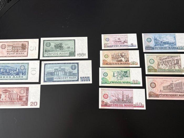 Duitsland, Democratische Republiek (DDR). - 12 banknotes, Postzegels en Munten, Bankbiljetten | Europa | Niet-Eurobiljetten
