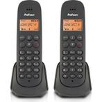 Profoon PDX620 - DECT -telefoon - 2 handsets - zwart, Télécoms, Verzenden