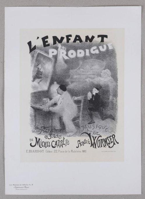 Adolph E. Willette (1857-1926) - Les Maîtres de lAffiche :, Antiek en Kunst, Kunst | Designobjecten