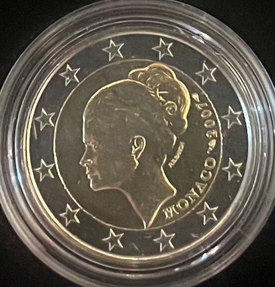 Monaco. 2 Euro 2007 Grace Kelly, Postzegels en Munten, Munten | Europa | Euromunten