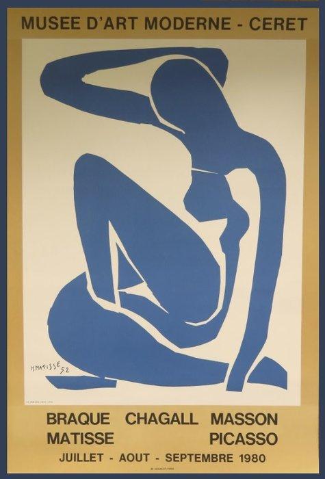 Henri Matisse (after) - Affiche originale dexposition -, Antiek en Kunst, Kunst | Tekeningen en Fotografie