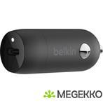 Belkin CCA003btBK autolader USB-C 20W Power Delivery. zwart, Verzenden