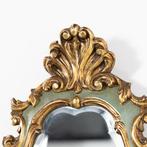 Miroir - Bois - Baroque - vert menthe