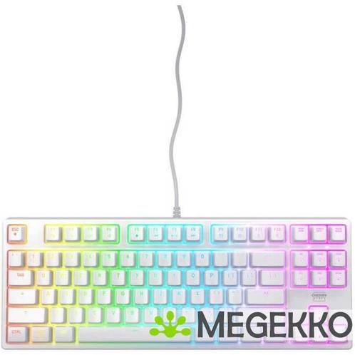 CHERRY XTRFY K4V2 RGB TKL White Gaming Toetsenbord, Computers en Software, Toetsenborden, Nieuw, Verzenden