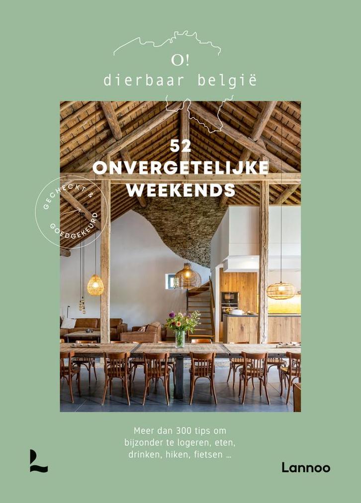 52 onvergetelijke weekends / O! dierbaar België, Livres, Guides touristiques, Envoi
