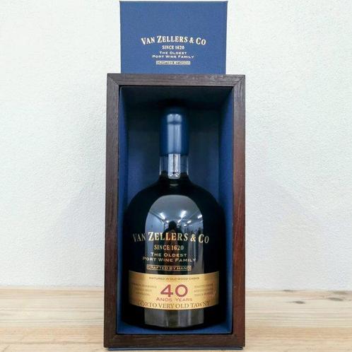Van Zellers & Co - 40 years old Tawny - Douro - 1 Bouteille, Verzamelen, Wijnen