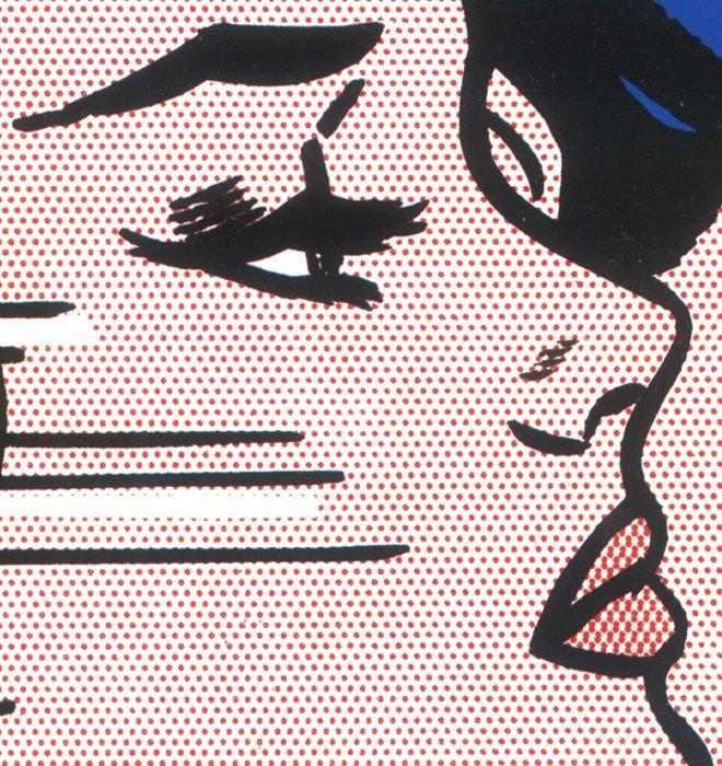 Roy Lichtenstein - In the Car, 1963 - Big Size XL - Offset, Antiek en Kunst, Kunst | Designobjecten