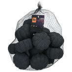 Tweedekans | Halloween decoratie zwarte pompoenen 8cm (16, Ophalen of Verzenden, Nieuw