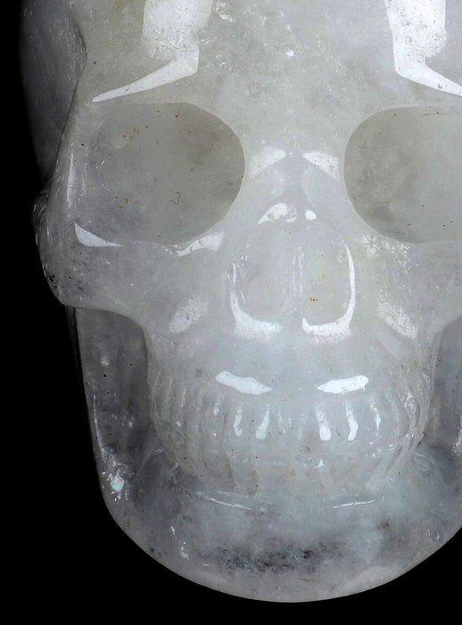 290 g 7,50 x 5,80 x 5,00 cm fijnste Morbide Art Skull Rock, Verzamelen, Mineralen en Fossielen