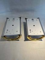 Lampe murale (2) - Verre, Laiton - Murano